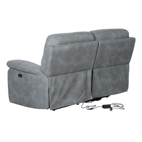 Buy Paradise 2 Seater Motorized Recliner In Grey Color - GetMyCouch