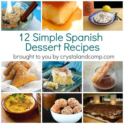 Spanish Dessert Recipes