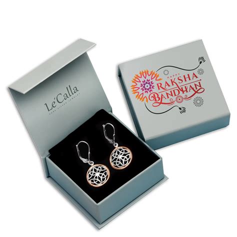 LeCalla - Buy 925 Sterling Silver Jewellery Two-Tone Celtic-Knot Drop ...
