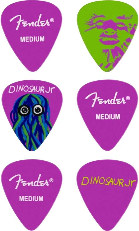 Buy Fender J Mascis Dinosaur Jr. Pick Tin, 6-pack Online at Lowest ...