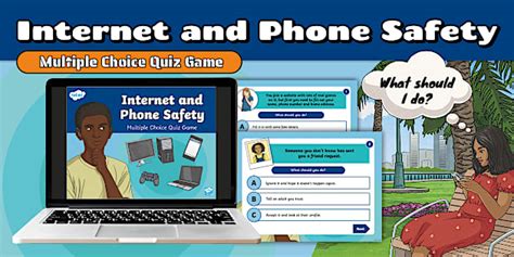 Internet Safety Quiz | Online Safety Quiz Game - KS2