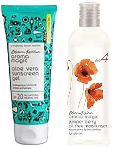 Aroma Magic Moisturiser, Aloe Vera Sunscreen Gel - 100 Milliliters Gel ...