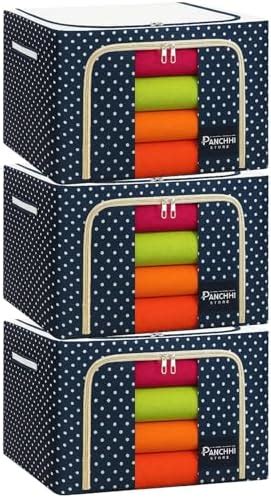 Panchhi Store Storage Box and Organiser 44 Liter Wardrobe Organizer for ...