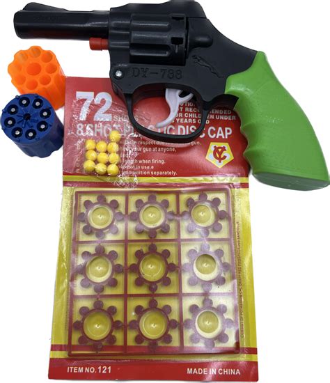 Kids Cap Gun with Caps 144 shots plus gun + 3 IN 1 - Bang Stuff