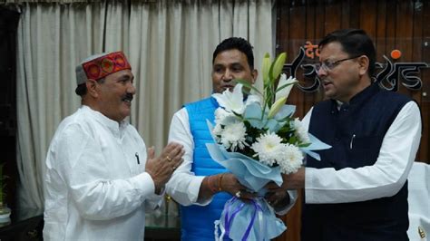 Jamrani Dam Project: जमरानी को वित्तीय स्वीकृति पर विधायक कैड़ा ने सीएम ...