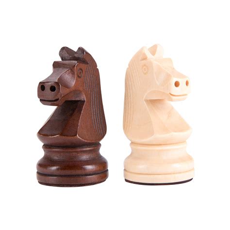 Amerous Wooden Chess Pieces 3 75inch King Extra Heavy Weighted ...