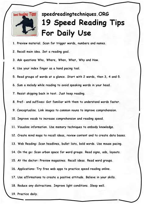 Image result for Speed Reading Tips