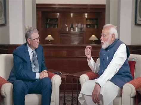 PM engages in candid chat with Bill Gates; highlights importance of ...