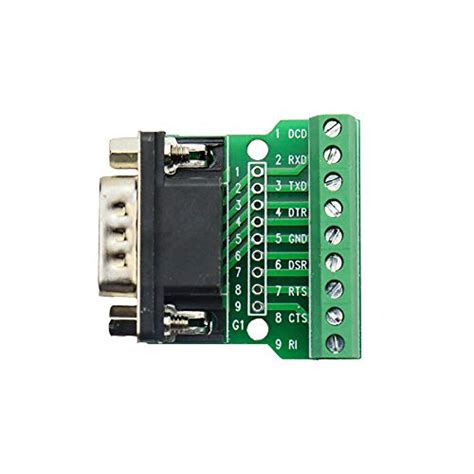 Techtonics DB9 Male Screw Terminal to RS232 RS485 Conversion Board ...