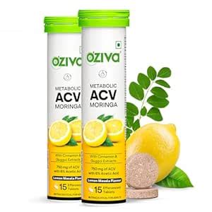 OZiva ACV Moringa | Control Cravings I Apple Cider Vinegar, Cinnamon ...