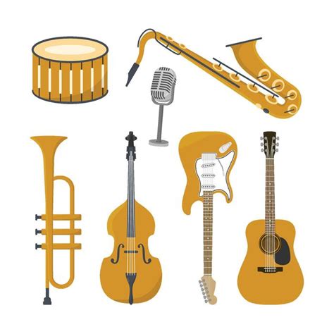 Jazz Musical Instruments 的图像结果