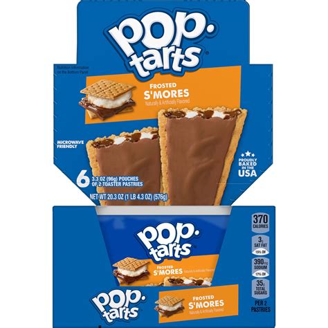44 s'mores pop tart nutrition