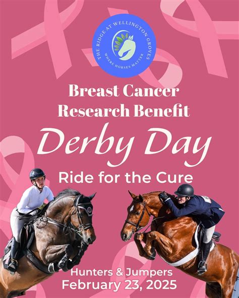 Breast Cancer Research Derby Day ???Ride for the Cure, The Ridge at ...