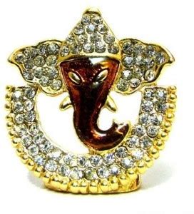 Nirus Lord Ganesha Idol 4cm NSI22 Decorative Showpiece - 3 cm Price in ...