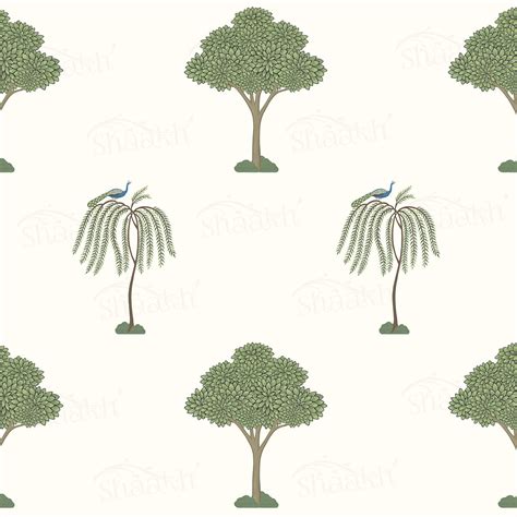 Mughal Bagh Wallpaper | WP 155 – Shaakh