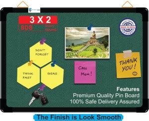 sunway Display Systems 2*3 ft. Brumble Notice Board/Pin Board/Bulletin ...