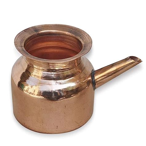 Buy JGS Copper Tambe ka Ramjhara with Tuti | Jal Abhishek Patra| Pot ...