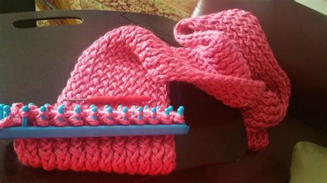 Image result for Long Loom Scarf Pattern
