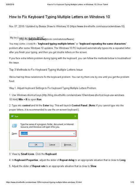 How to Fix Keyboard Typing Multiple Letters 的图像结果