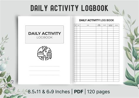 Image result for Daily Activity Log Book Template