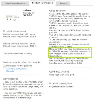 IKEA TRÅDFRI è ora compatibile con Google Home, Amazon Alexa e Apple ...