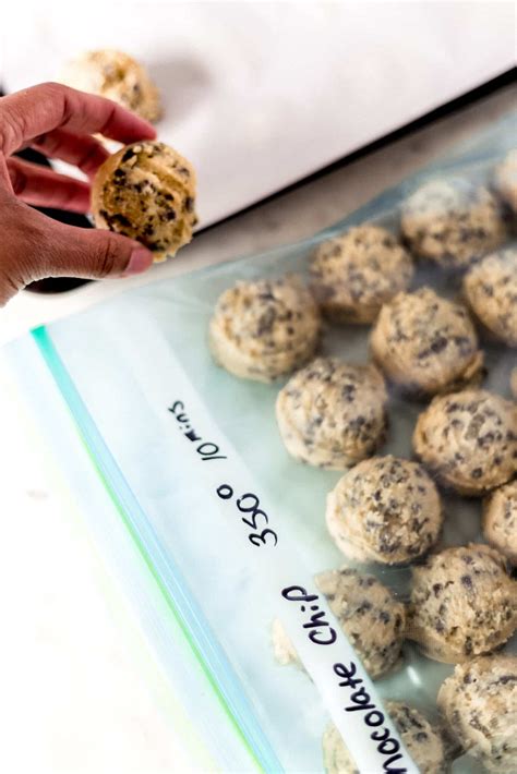 Freezing Cookie Dough
