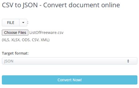 Image result for Convert File to JSON Websites