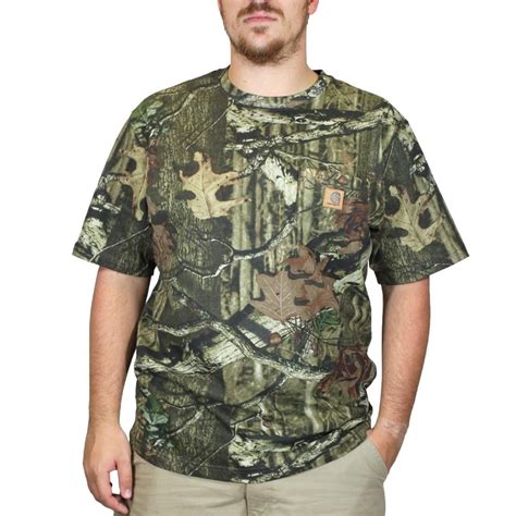 Buy Carhartt Men's Short Sleeve T-Shirt Fit,Mossy Oak Break Up Infinity ...