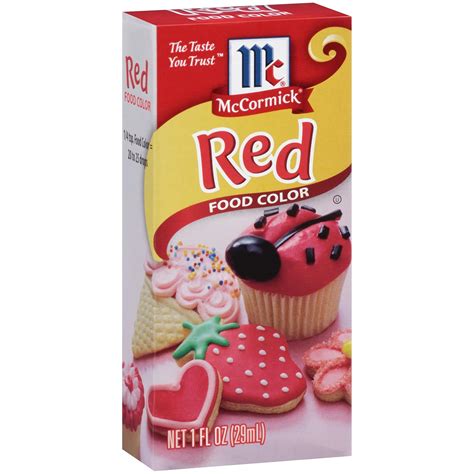 Buy McCormick Red Food Color - 1 fl oz Bottle at Ubuy India