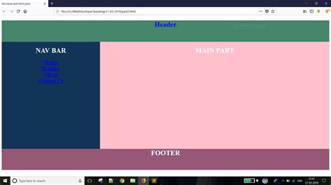 Tutorial Navigation Bar 的图像结果