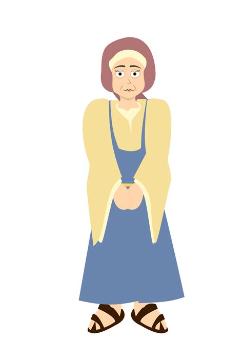 Cartoon Bible Character - Salome 26795193 PNG
