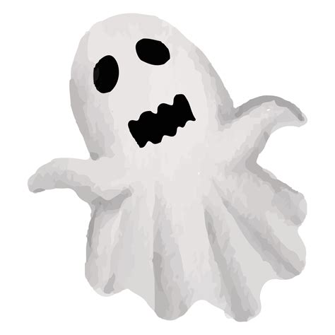 Halloween Ghost Clip art Element Transparent Background 24625629 PNG