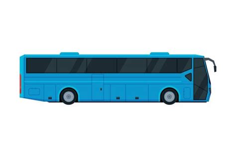 Image result for Bus Vector Art Side View