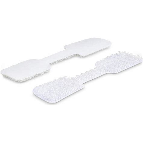 StarTech com 3.5in (9cm) Cable Labels, 100 Pack, White, Hook-to-Hook ...