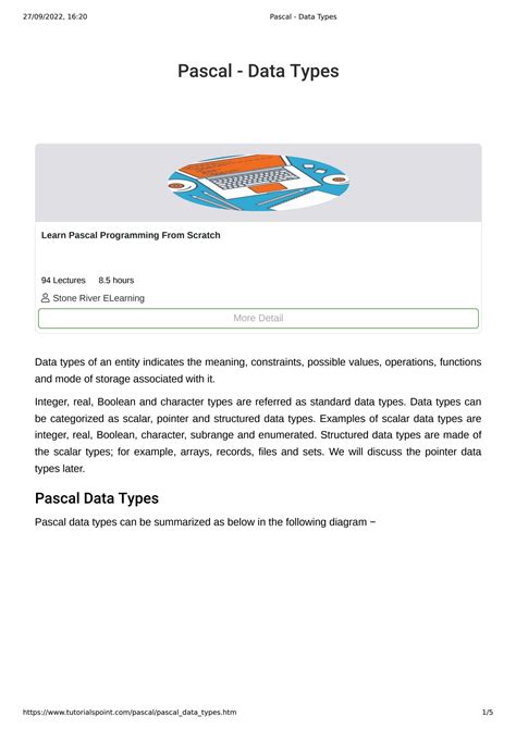 Free Pascal Data Types 的图像结果