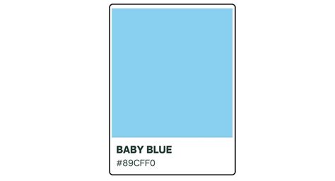Image result for Baby Blue Color Code