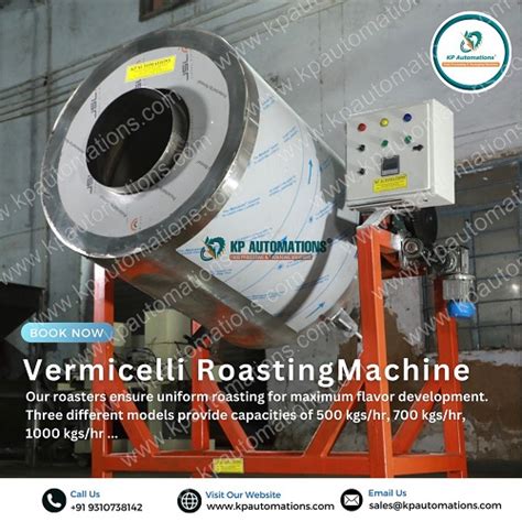 Vermicelli Roasting Machine - Pasta Machines