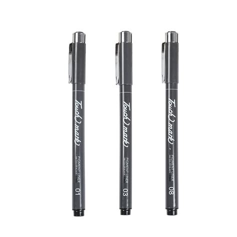 Buy Mengma Fineliner Pen Different Line Size Combination Black Ink ...