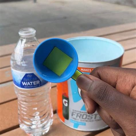 New Mess Free Measuring Funnel, Creative Protein Powder Slide Scoop ...