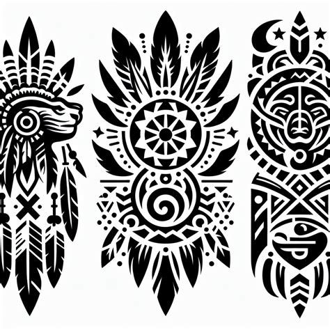 Native American Tribal Tattoos For Men
