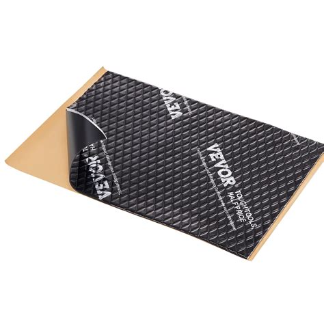 VEVOR Car Soundproofing Mat, 80mil, 10sqft, Butyl Material, Noise and ...