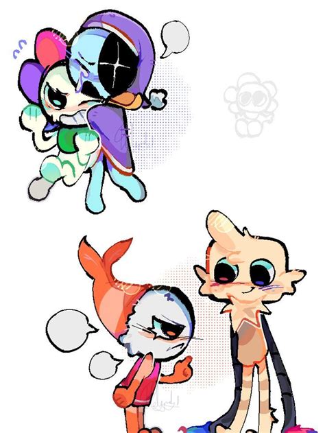 Dandy's World Sprout X Cosmo | Cute drawings, Dandy, Cute doodles