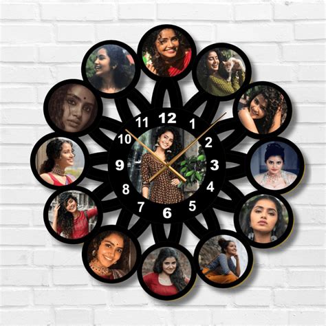 Buy Personalised Photo Wall Clock Online | Personalised Photo Clock ...