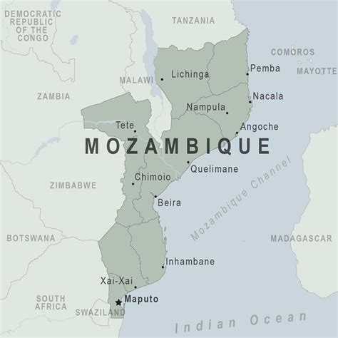 Geografía de Mozambique: generalidades | La guía de Geografía