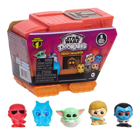 STAR WARS™ Doorables Squish Squadron, Collectible Figurines and Vehicle ...