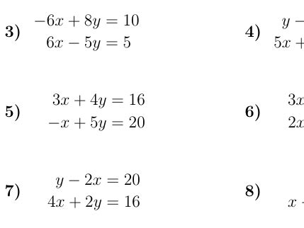 Image result for Simultaneous Equations Using Elimination