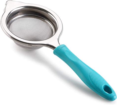Amiraj Stainless Steel Tea Strainer with Plastic Handle/Chai Chhalni ...