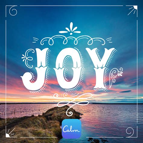 JOY — Calm Blog