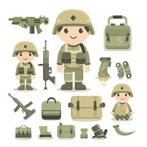 Army illustration military soldier vector design memorial war ...