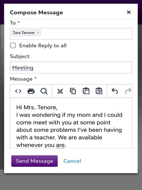 Compose Message 的图像结果